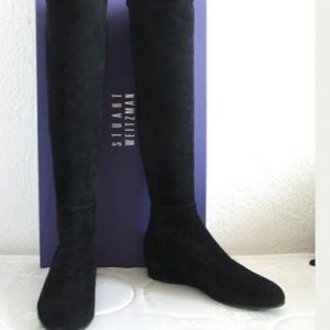 Stuart weitzman black OTK Lander boots sz 6